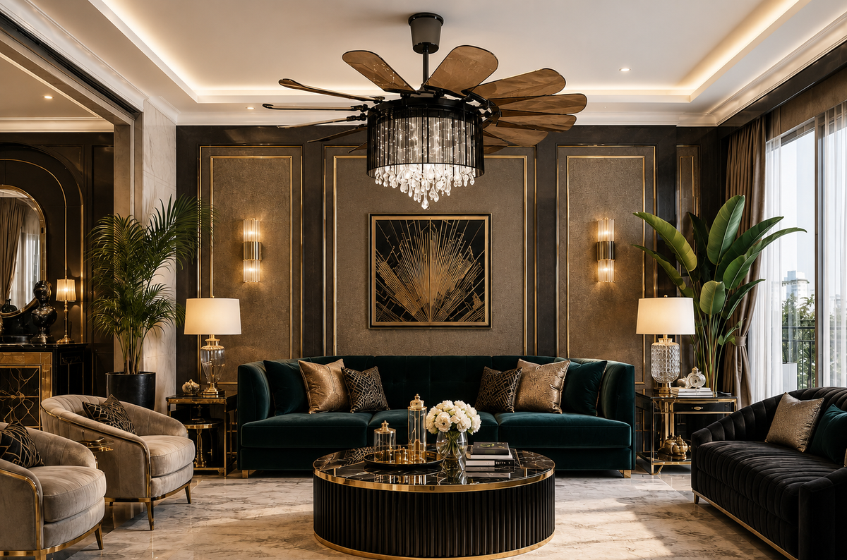 Decorative Fans for Hall: Sizing and Style for Larger Spaces