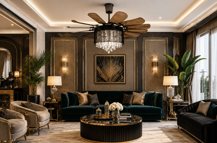 Decorative Fans for Hall: Sizing and Style for Larger Spaces