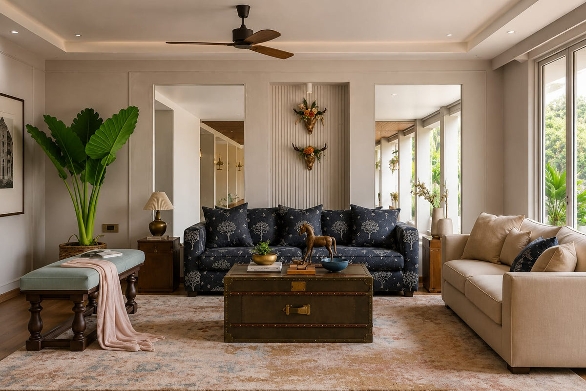 Decorative Fans for Living Room: 10 Designs That Add Visual Drama
