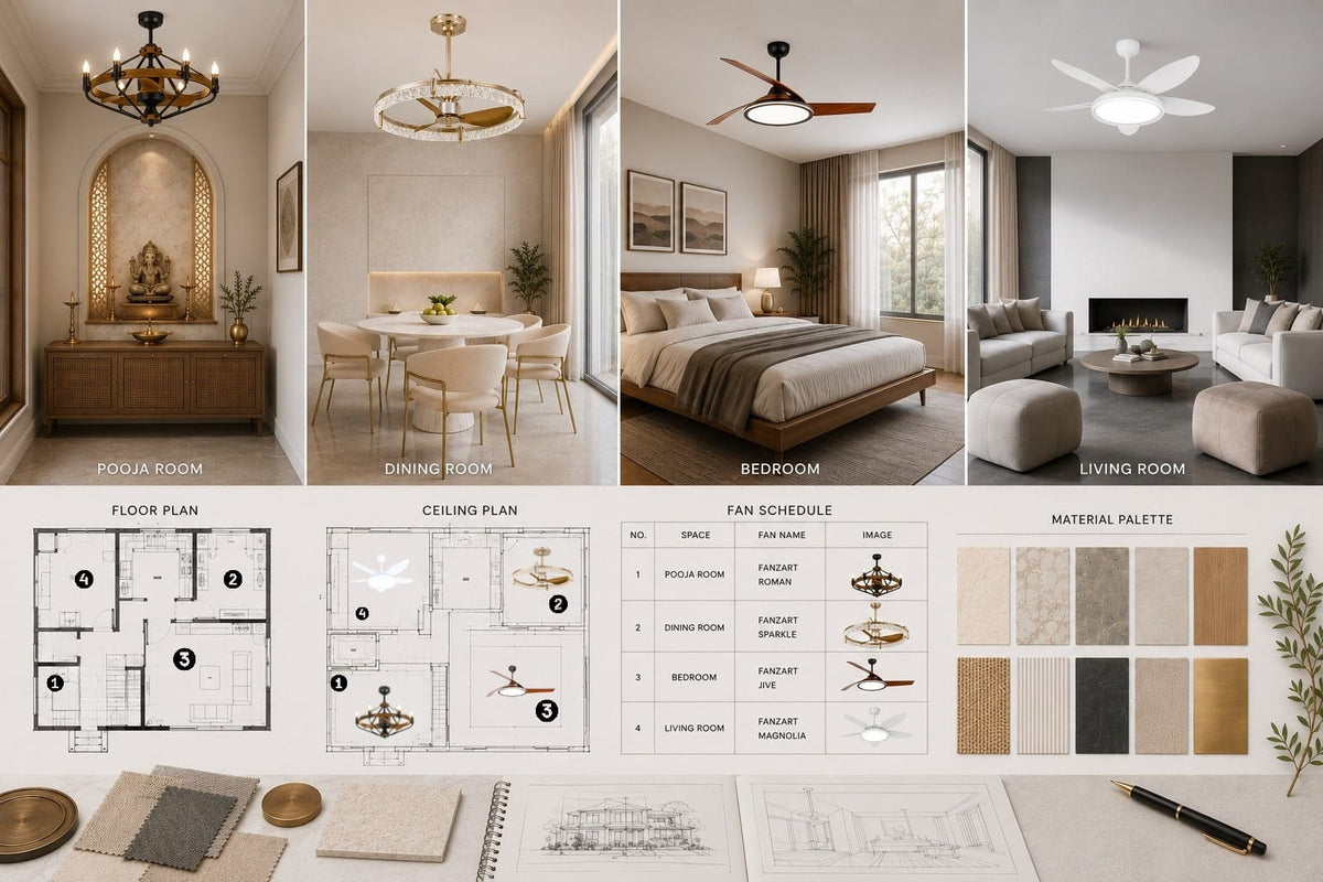 Why Indian Architects Are Specifying Designer Fans Over Light Fixtures