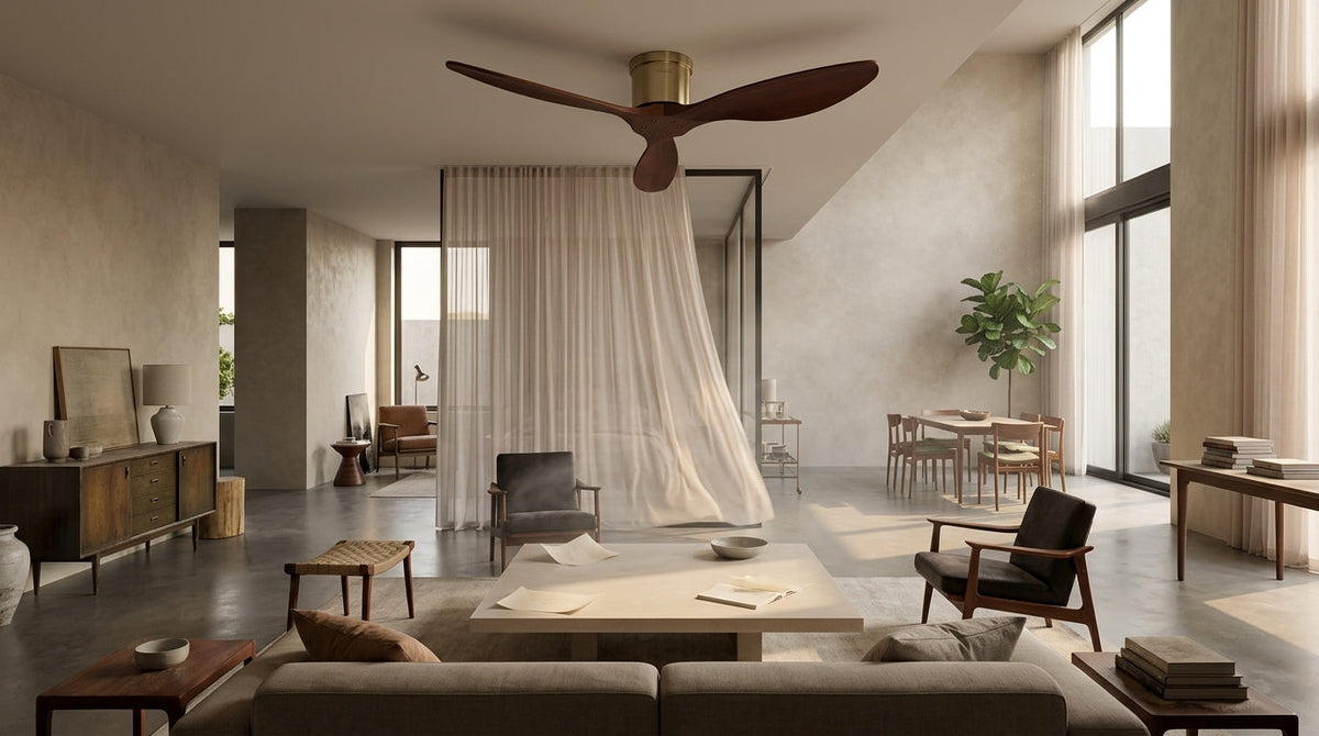 Specifying a Ceiling Fan with Remote for Open Floor Plans