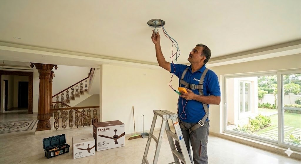 Installing Luxury Ceiling Fans: A Contractor's Guide