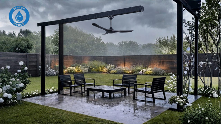 The Best Luxury Outdoor Ceiling Fans for Covered Patios, Pergolas & Pool Houses