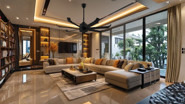 Ceiling Fan Specification for Large Rooms & High Ceilings: A CFM & Downrod Guide