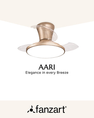 Aari - Hugger (Low-Ceiling) Fan