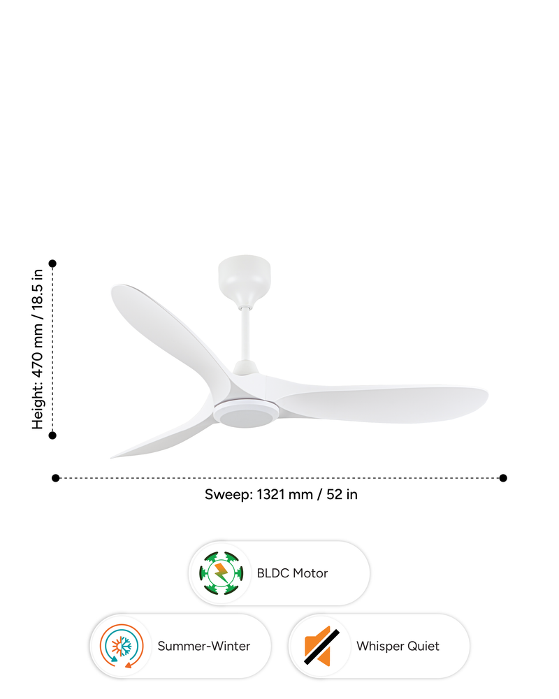 Blades : Matte White