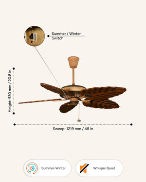 Hand Painted Natural Shades