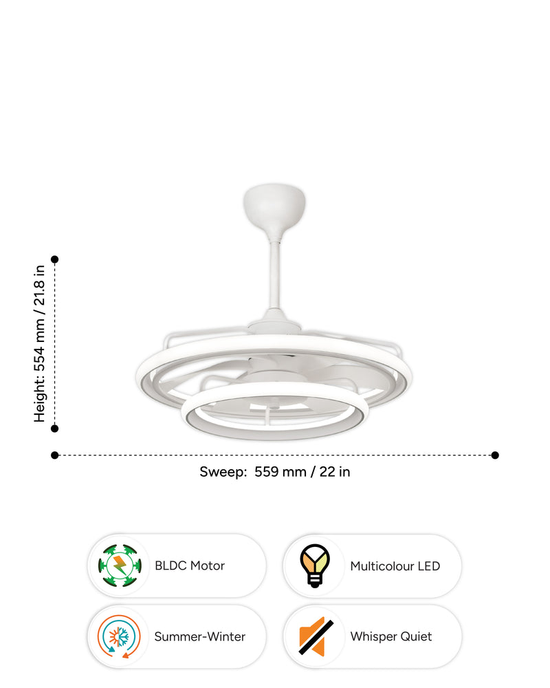 Blades: Matte White