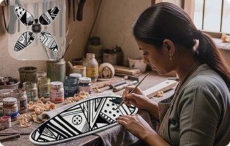 Hand-Painted Designs for Large Orders