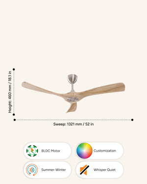 Blades: Natural Wood