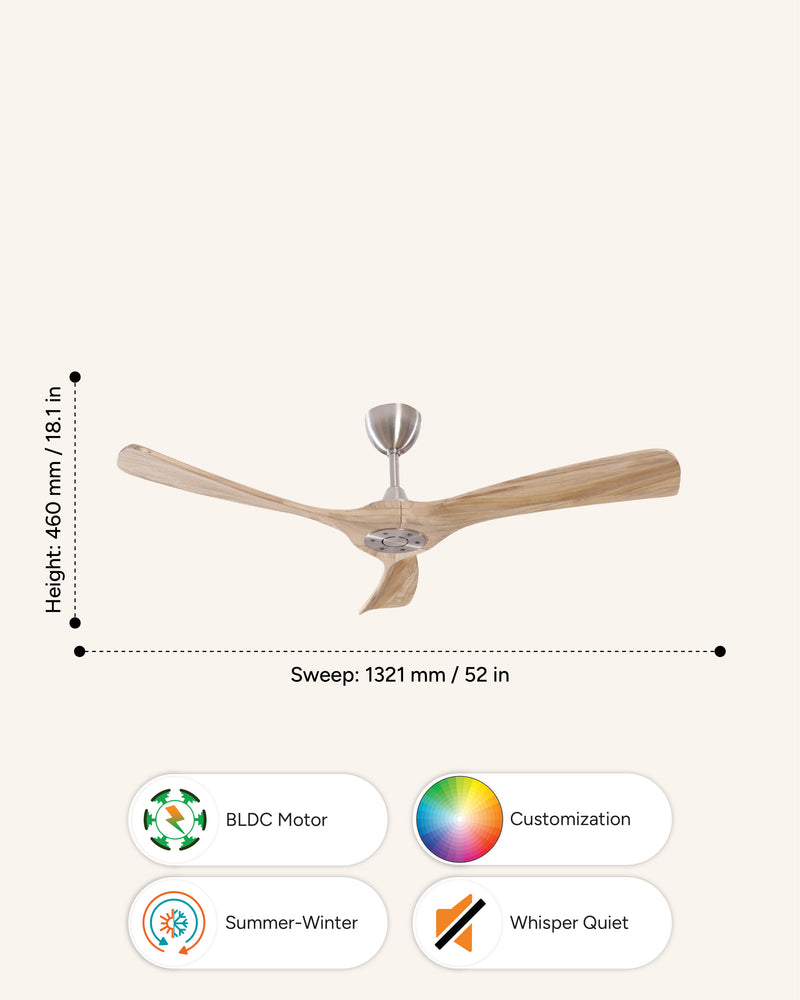Blades: Natural Wood
