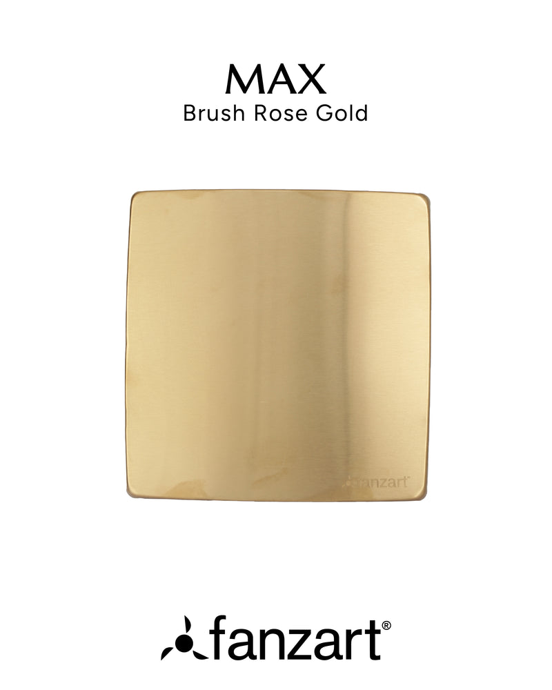 Brushed Stainless Steel-Rose Gold