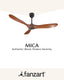 Blades: Medium Mahogany