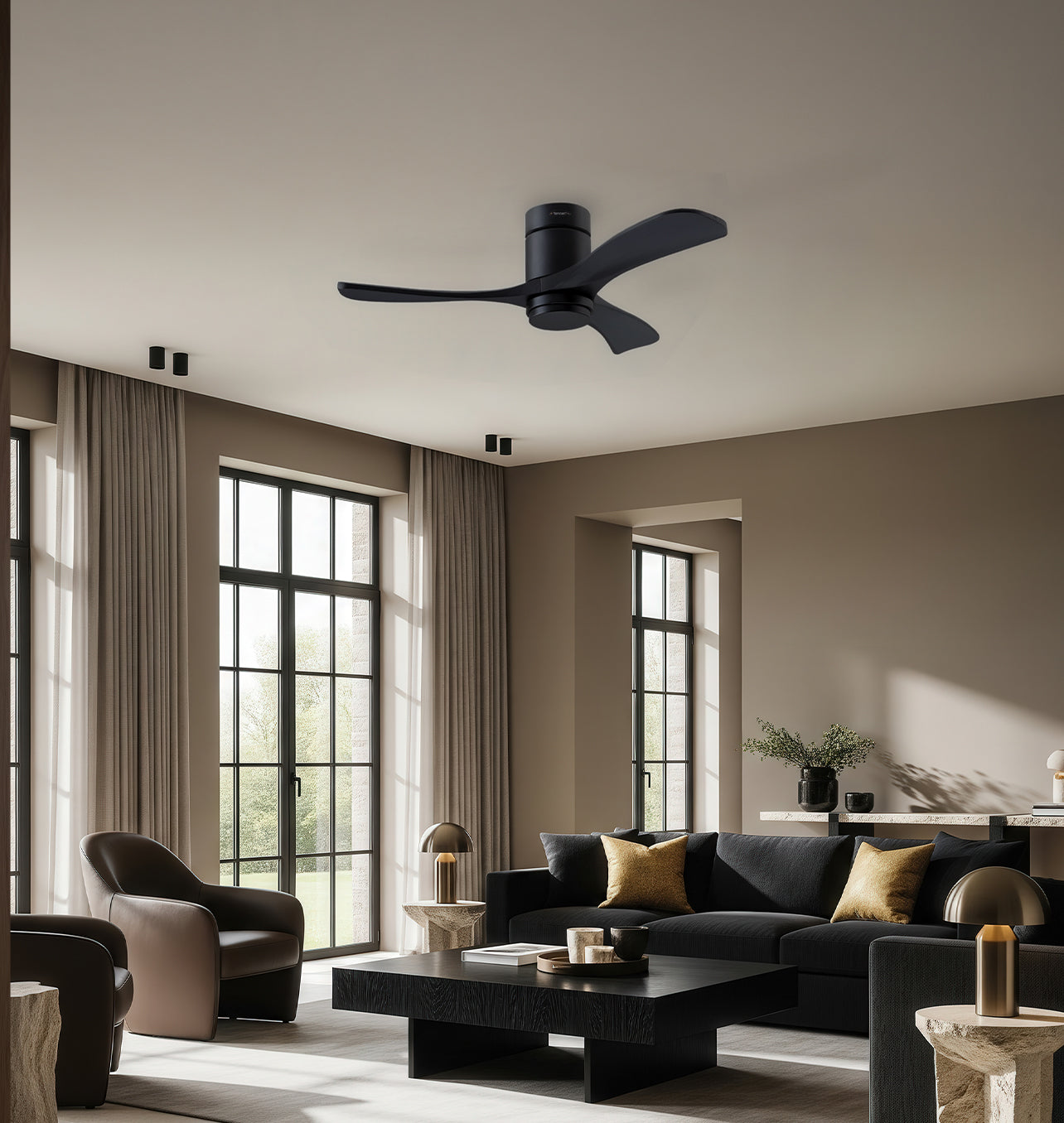 Hug Fan Magnum - Hugger (Low-Ceiling) Fans - FANZART FANS