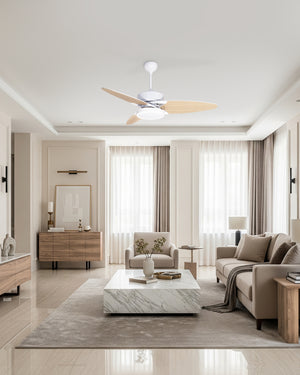 Reversible Dual Colour- Matte White / Light Beech