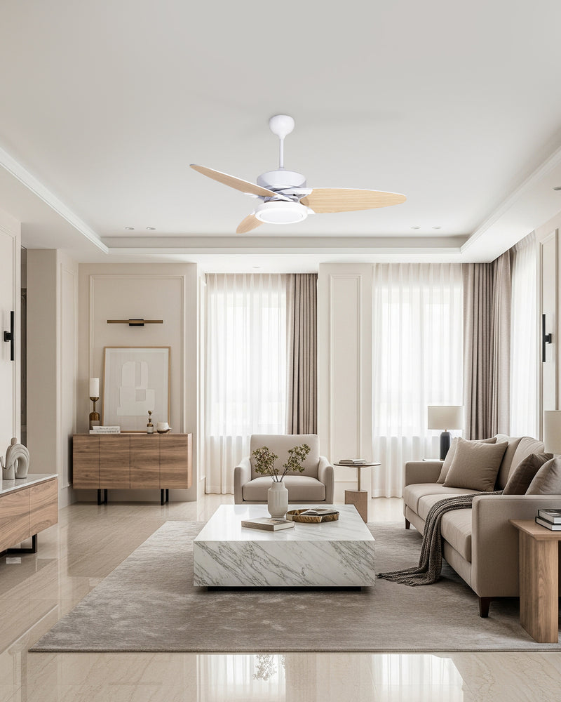 Reversible Dual Colour- Matte White / Light Beech