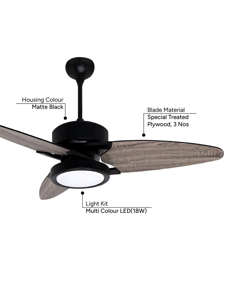 Reversible Dual Colour-Matte Black / Rustic Grey