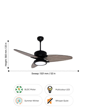 Reversible Dual Colour-Matte Black / Rustic Grey