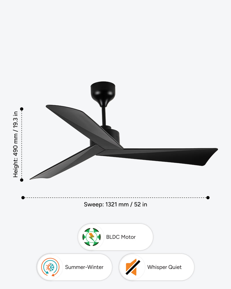 Blades : Matte Black
