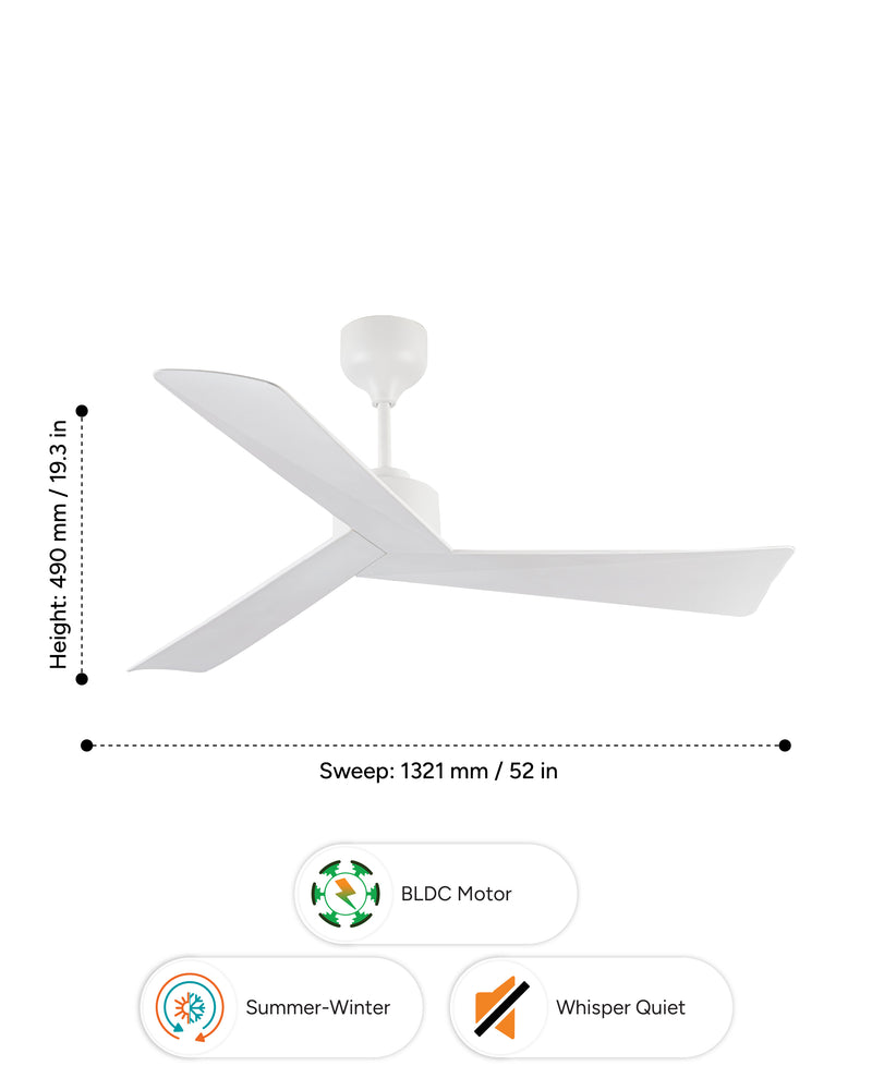 Blades : Matte White