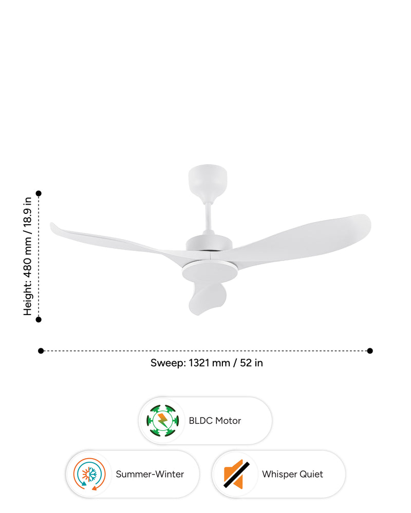 Blades : Matte White