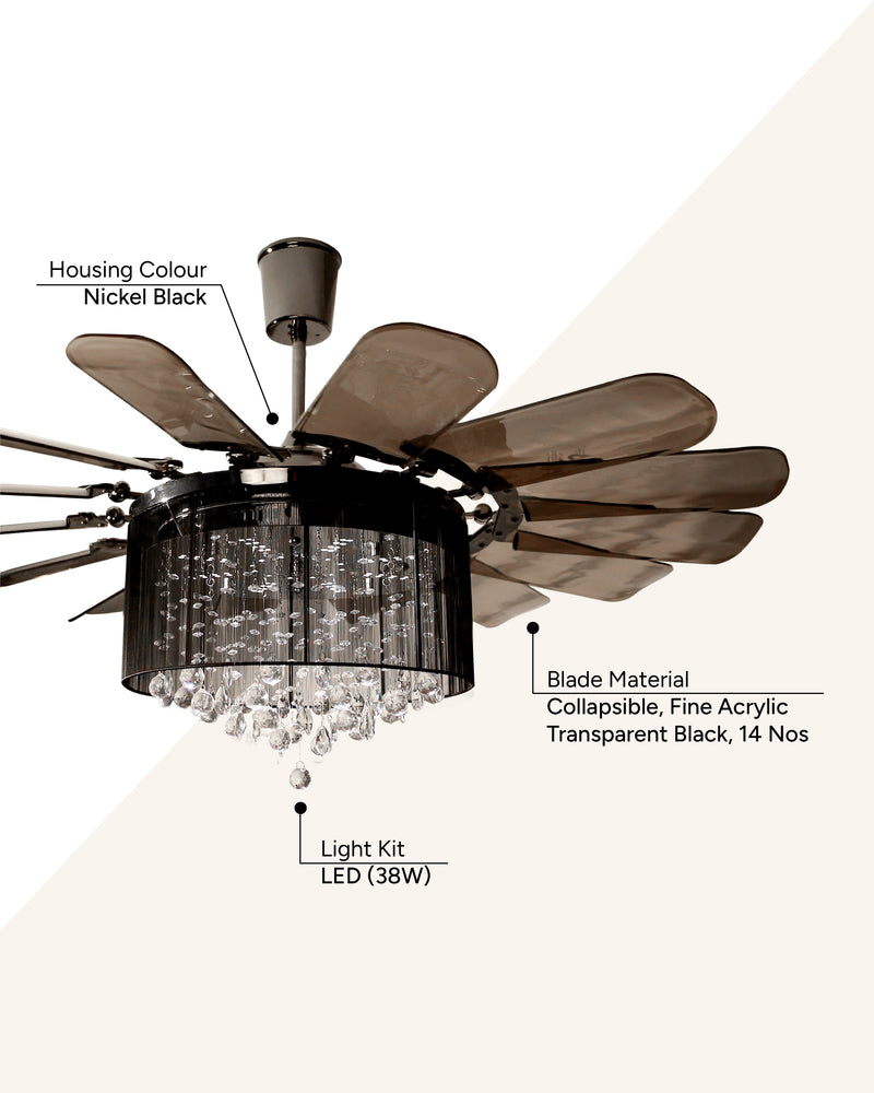 Blades: Transparent Black