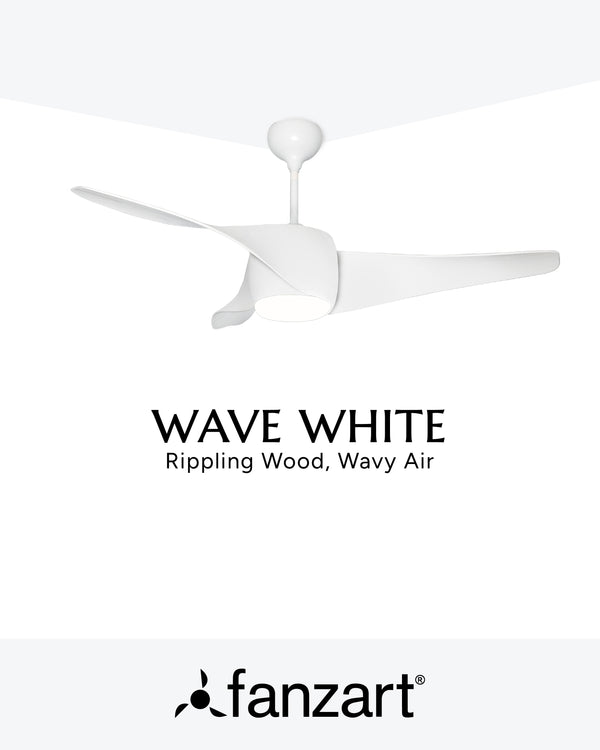 Wave White LED- Simply Modern